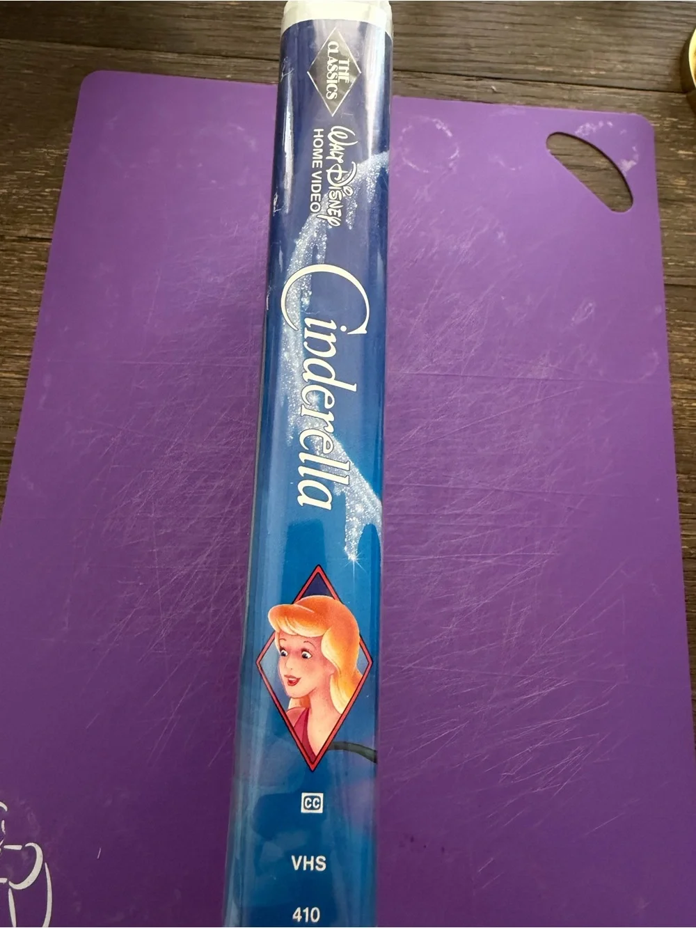 Vintage Disney Cinderella VHS Pin Board – Handmade Please Rewind